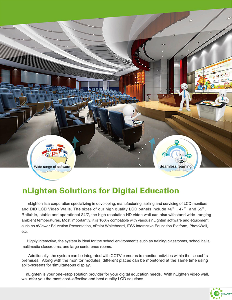 Digital Education Video Wall System-2